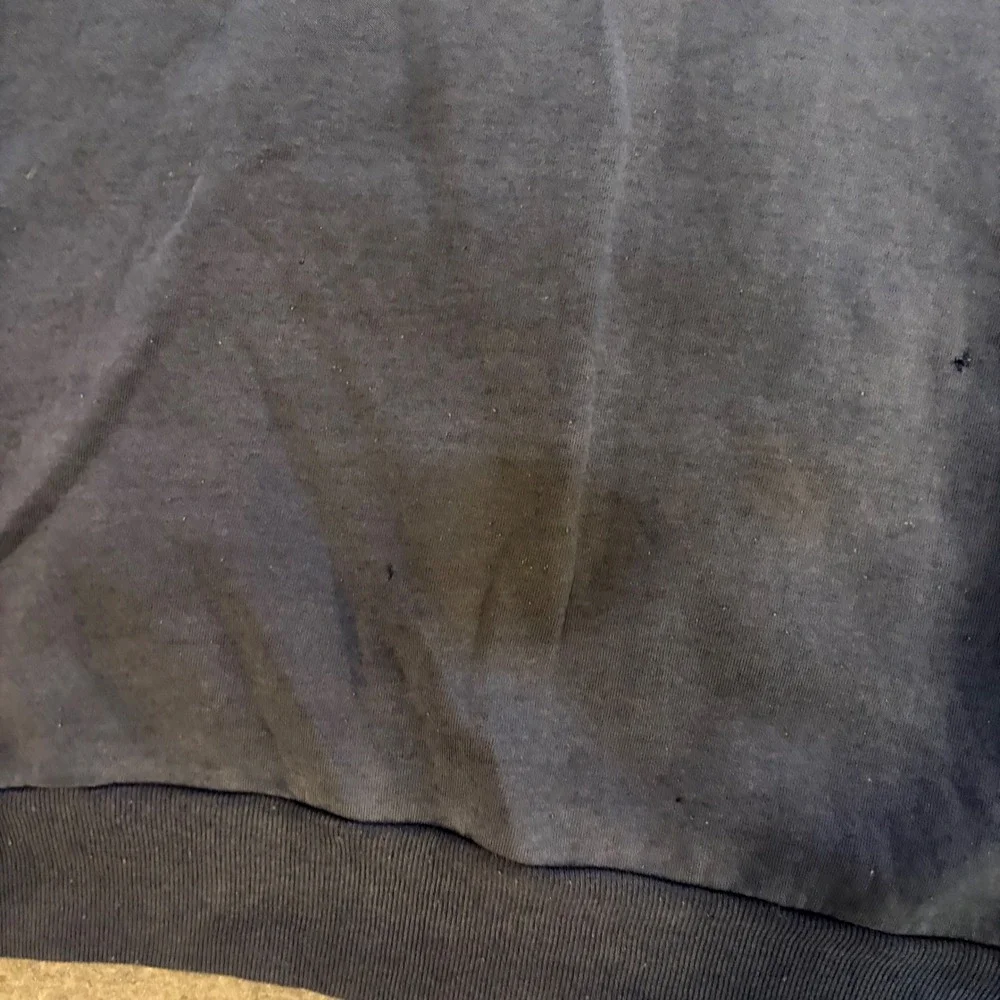 Vintage Y2K Faded Hanes Crewneck Sweatshirt Cut Sleeves Shirt Adult XL - Picture 5 of 12